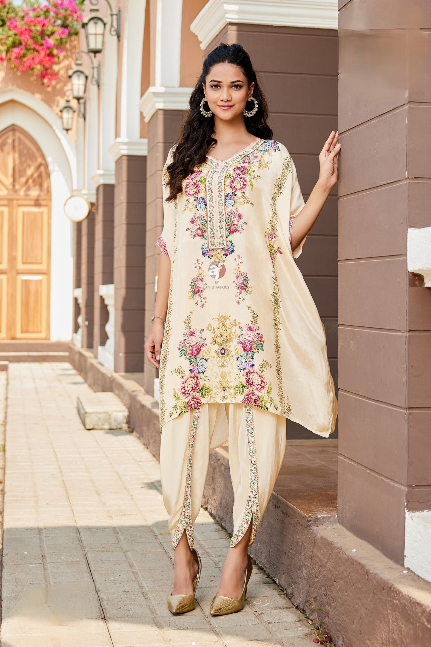 Ivory Vintage Bloom Embroidered Co-ord Set