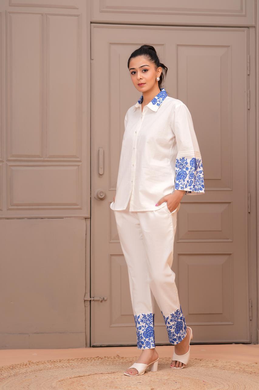 Ivory Bloom Co-ord Set