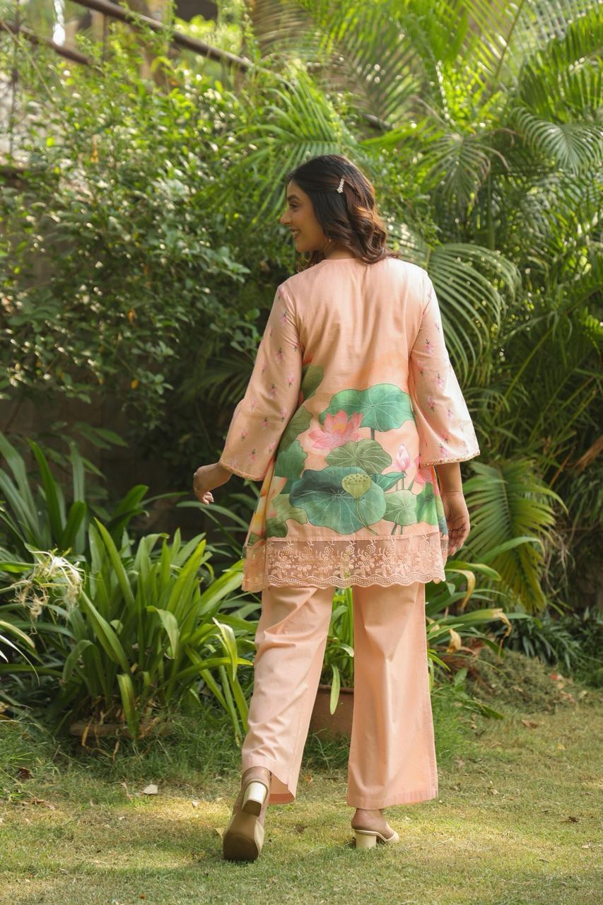 Peach Blossom Co-ord Set
