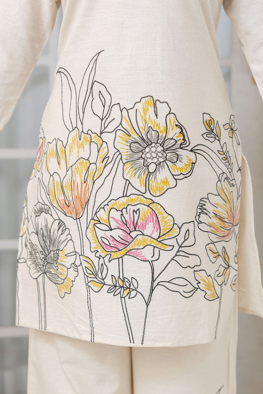 Bloom Whisper Hand-Illustrated Co-ord Set