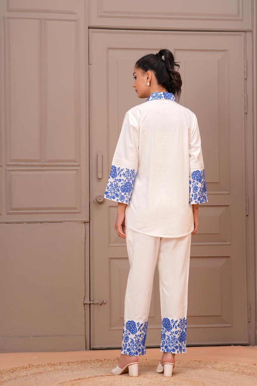 Ivory Bloom Co-ord Set