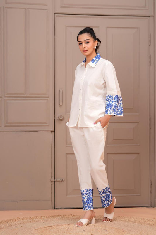 Ivory Bloom Co-ord Set